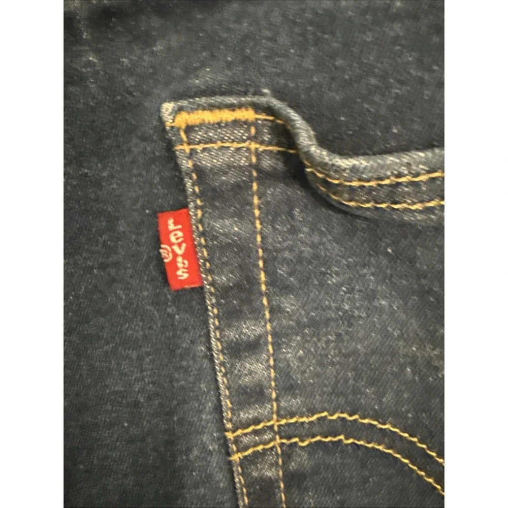 Levi's 501 Original Fit Jeans W32 L34 Dark Wash Button Fly Denim Men's
